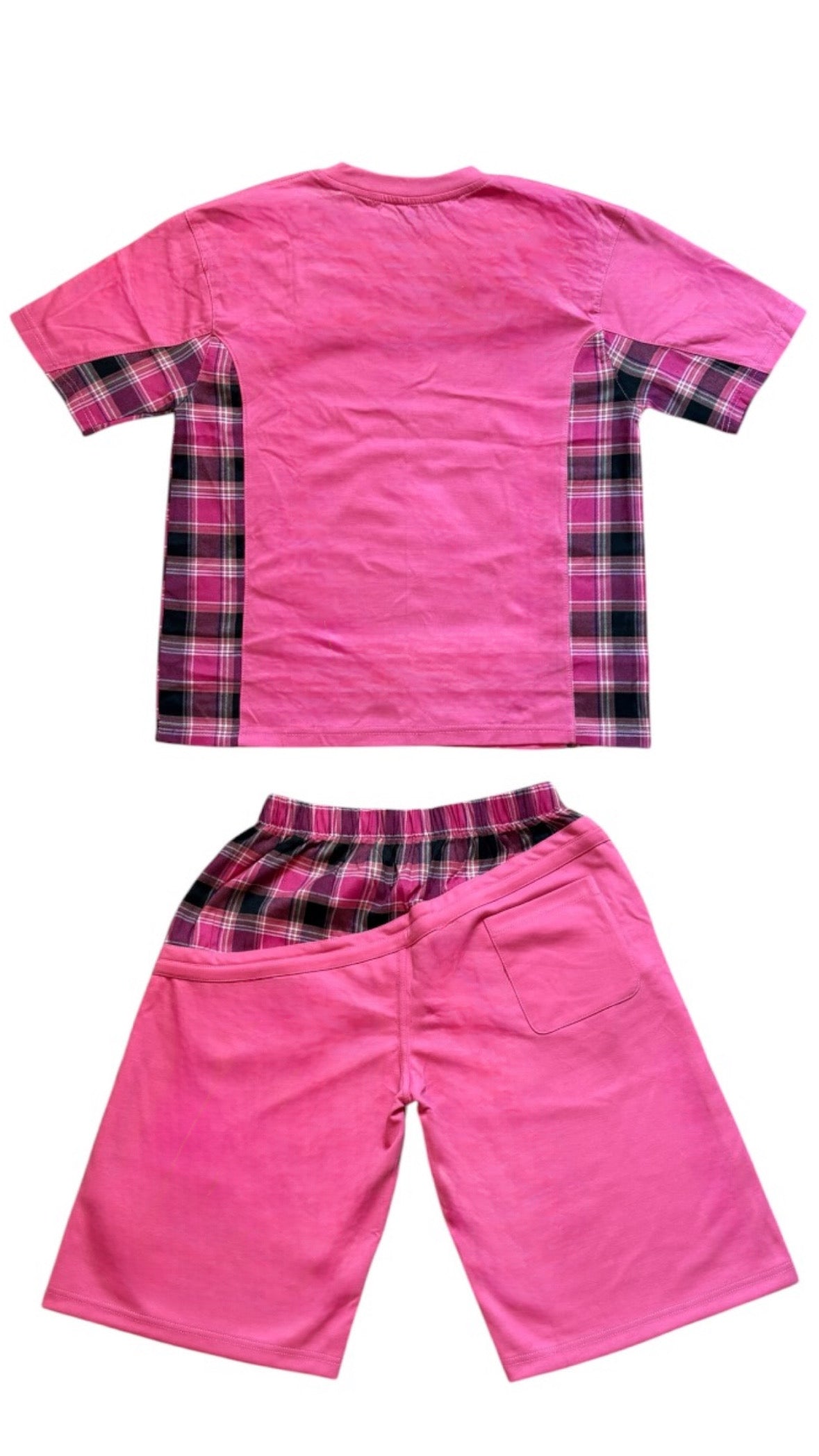 Pink Tartan Set
