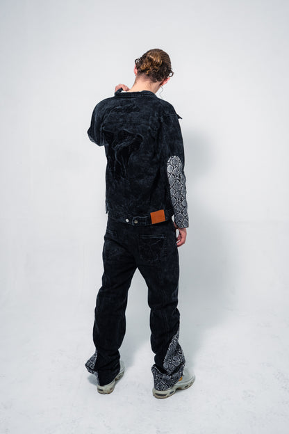 Snake Denim Set