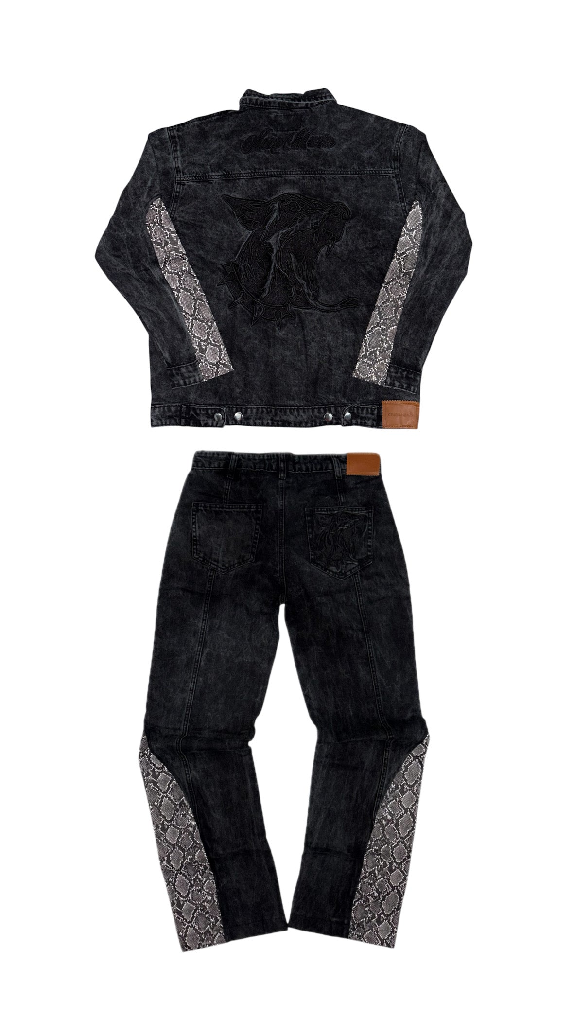 Snake Denim Set