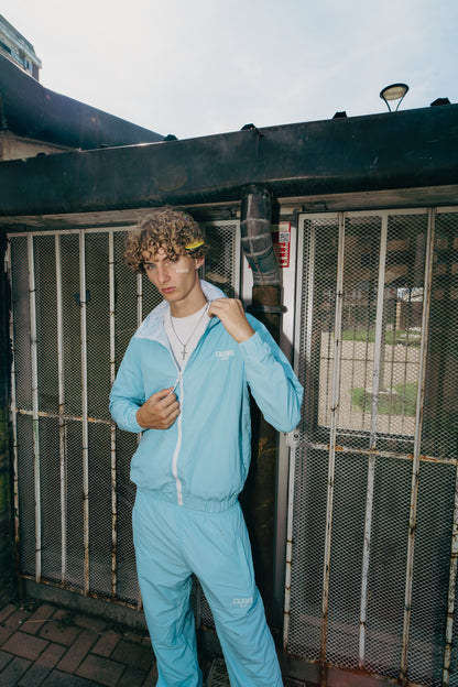 Nylon Tracksuit Blue