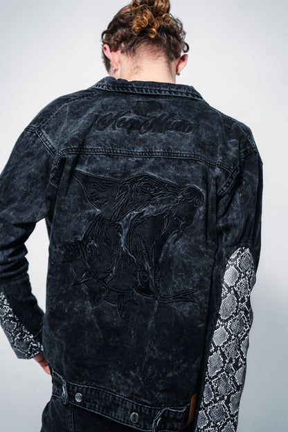 Snake Denim Jacket