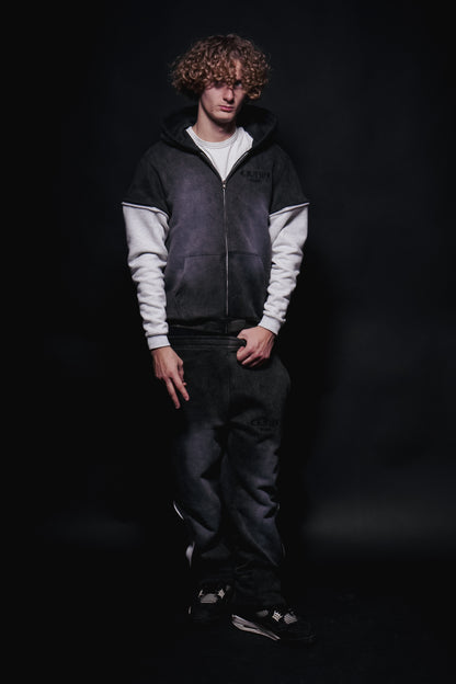 Grey&Black Custom Zipper