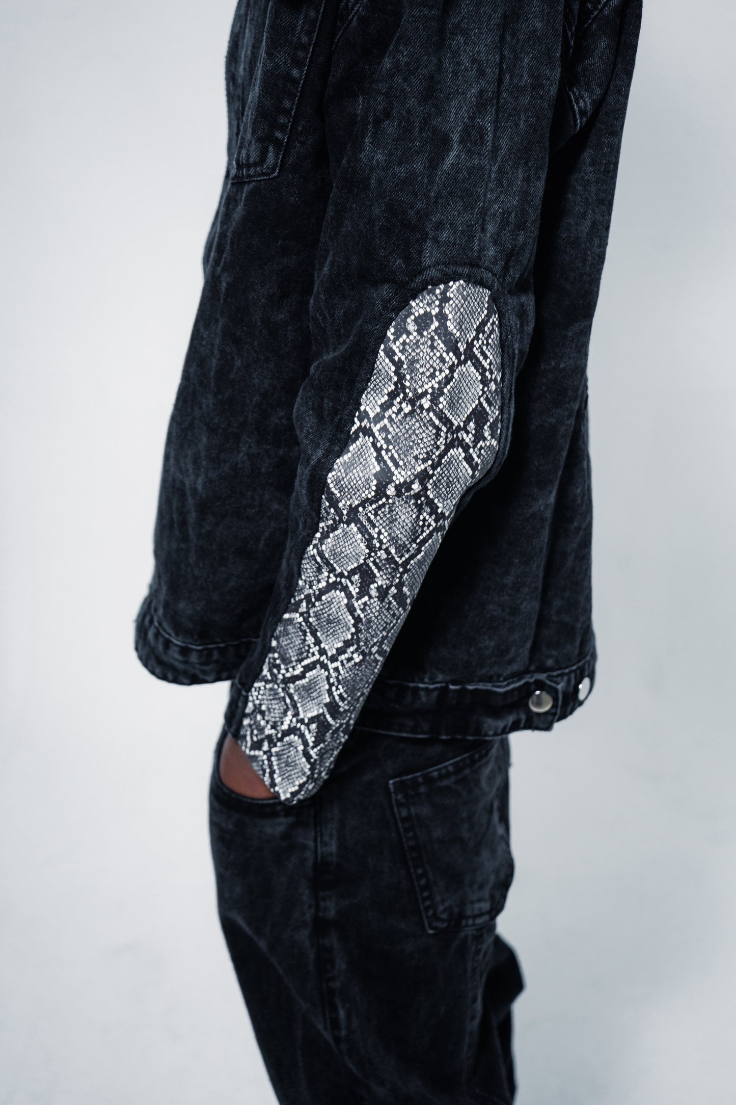 Snake Denim Jacket
