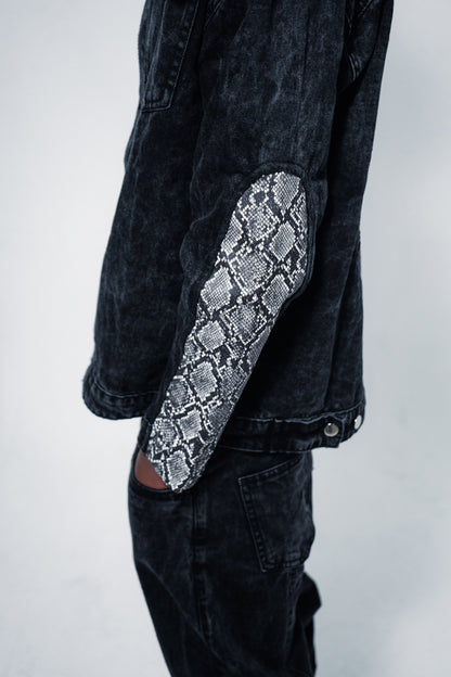 Snake Denim Jacket