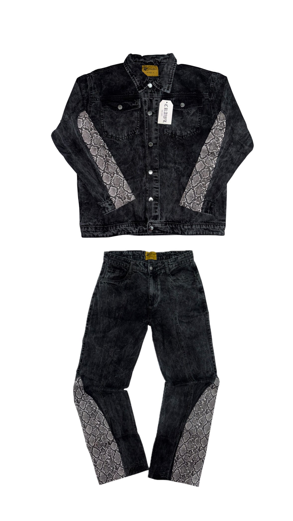Snake Denim Set