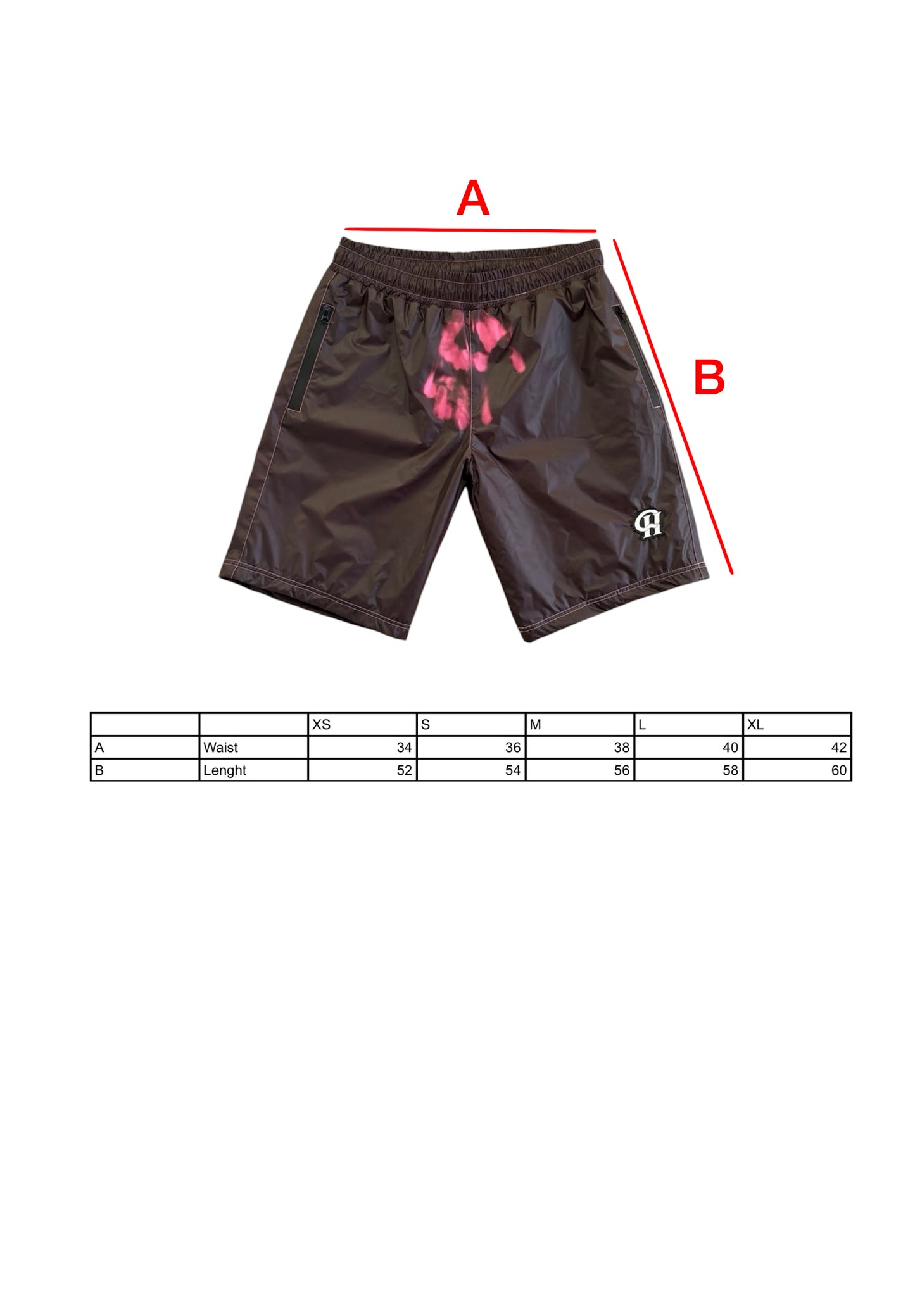 Heat Reactive Shorts Pink