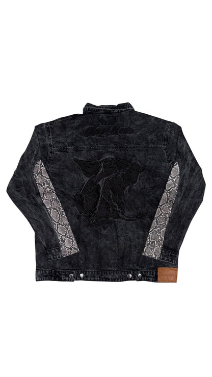 Snake Denim Jacket