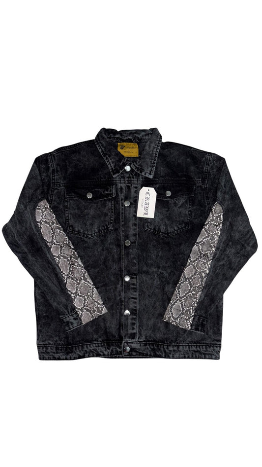 Snake Denim Jacket