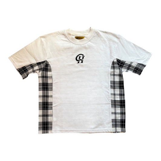 White Tartan T-shirt