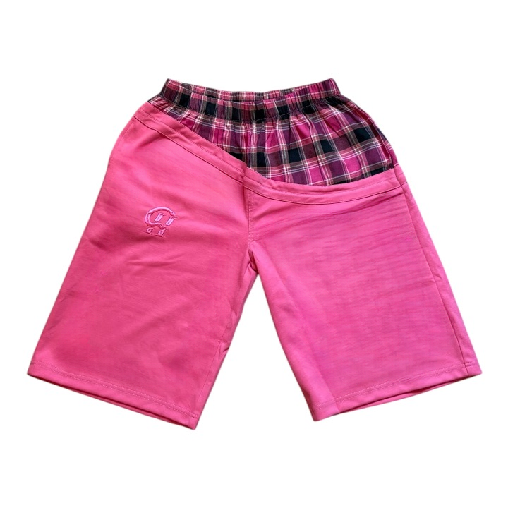 Pink Tartan Shorts