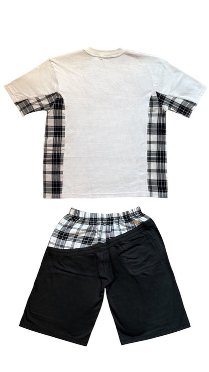B&W Tartan Set