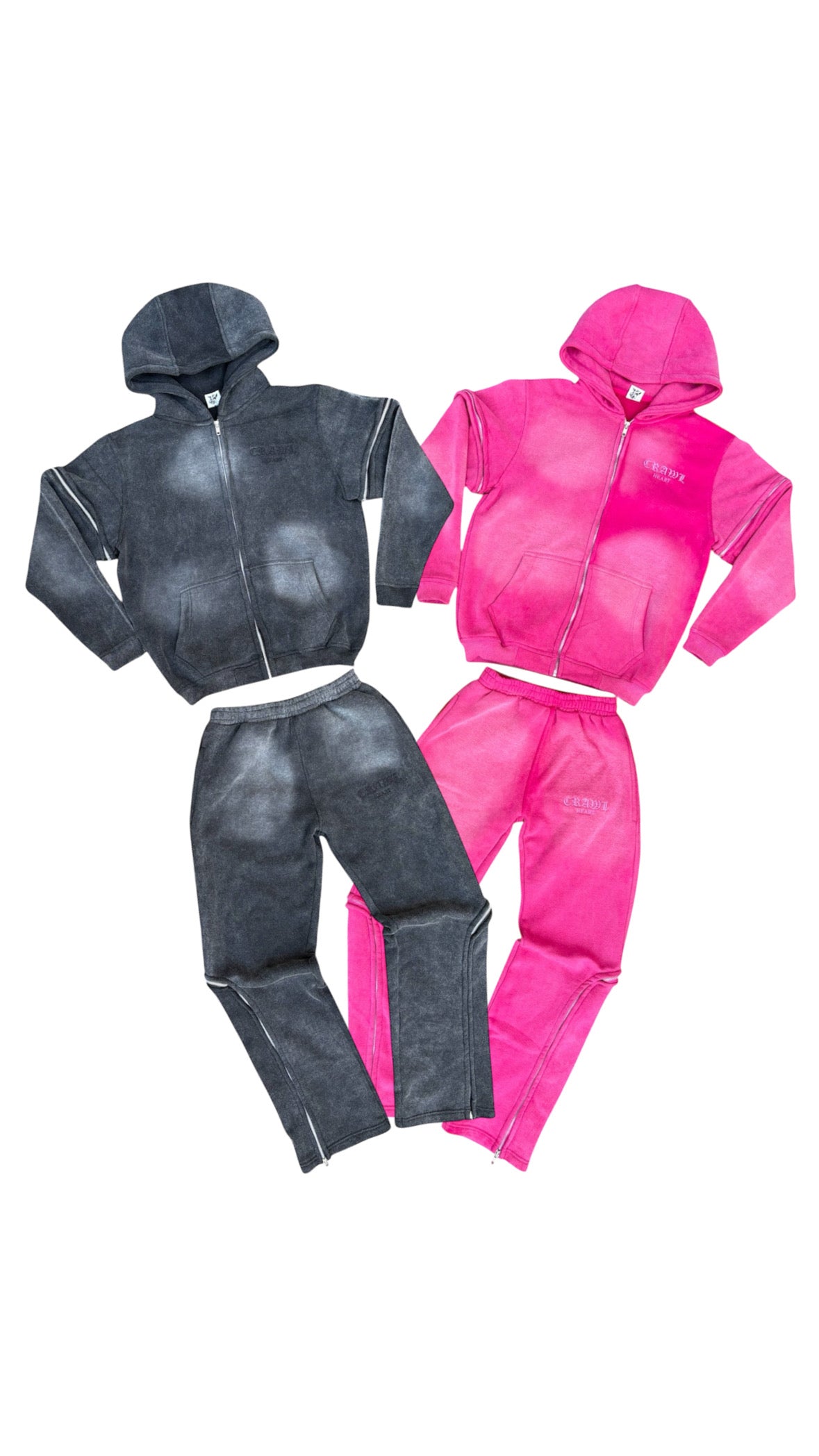 Black&Pink Custom Zipper